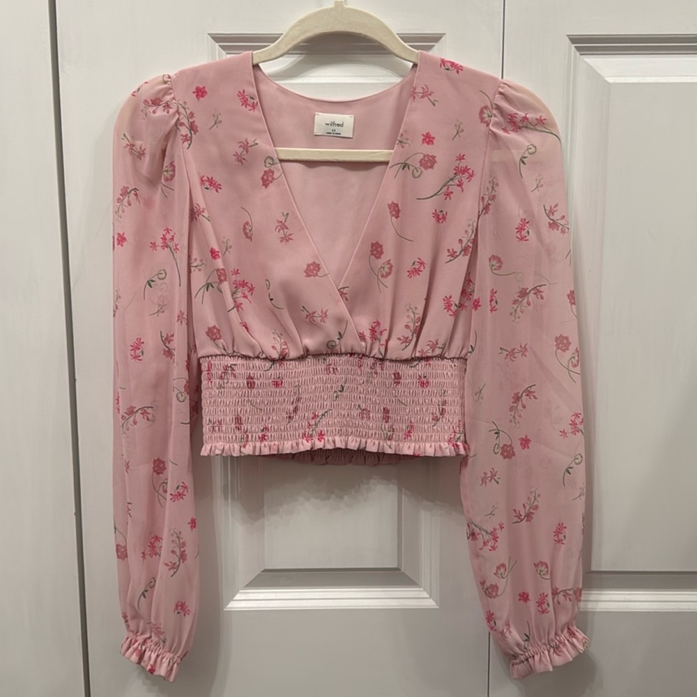 Aritzia Wilfred Wistful Blouse - Picture 2 of 4